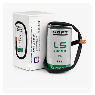 Батарея литиевая SAFT LS33600 (TC220)